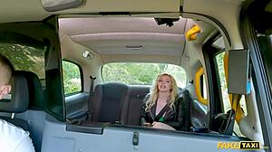 this sexy british babe bends over for taxi driver's monster cock before her flight