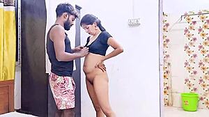 yo check this deepthroat blowjob then shaved pussy fuck with moaning indian milf