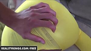 Fit ebony teen Chanell Heart wants your white cock rough reality style - you ready?