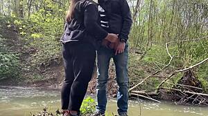 stepmom in law furious her daughter won't fuck me so she takes over outdoors