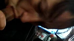 Puerto Rican Mommy Sucks Daddy's Cock For Ultimate Family Book Blowjob Thrill