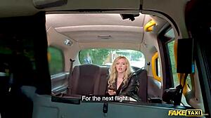 this sexy british babe bends over for taxi driver's monster cock before her flight