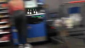 nice ass in spandex drives her wild