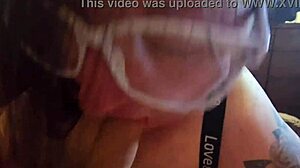 Amateur Wife Sandra's Candid Sloppy Blowjob Deepthroat on Throbbing Cock