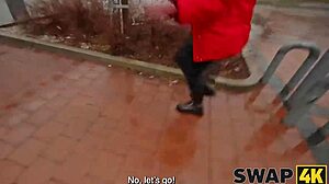 watch us swap wives on sofa babe first time cuckold group with monster cocks explodes