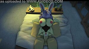 Roblox fun turns steamy with big cock action for 18 plus.