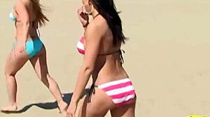 beach volleyball lesbians head inside for wet pussy licking 69 orgy fun 🏖️👅