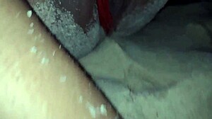 curvy brazilian milf flashes big tits pussy and pisses on beach