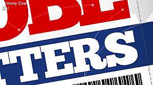 Classy blonde milf bombshell bends over offering her big tits ass to horny hardcore stud