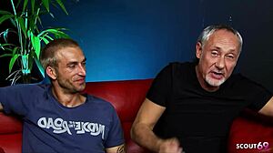 Black-Haired Milf Jasmine Lau Seduces Old Young Guys to MMF Threesome Ride Cumshot