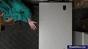 LP OFFICER BONDS ARAB TEEN WITH BIG COCK BLOWJOB