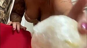 i feed hubby good so he eats my big pussy dessert after 😋