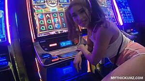 Latina Thickum Kitty Fingers Herself Craving Stranger's Hard Cock