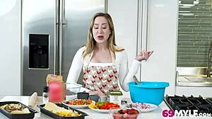 hot milf alaina taylor begs for thick cumshot all over her big tits