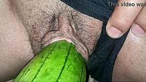 uau que gozada 🔥 big dildo backdoor blast huge orgasm squirt