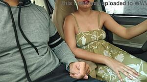 Hey remember blackmailing my hot ex gf for risky car outdoor fuck with her tight pussy pounding