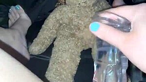 Virgin 18-Year-Old Saudi Amateur Deep Masturbates Huge Glass Dildo Tight Wet Pussy Los Angeles Kinky Fetish