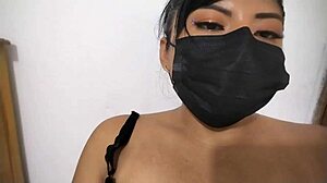 old stepmom dreams she's a hot student 😏 sensually rides dildo in her big juicy pussy at home 🔥 homemade latina fun