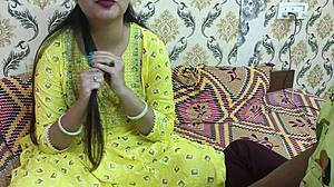 Saara's stepbrother hides real plan during indian valentine proposal roleplay creampie fuck