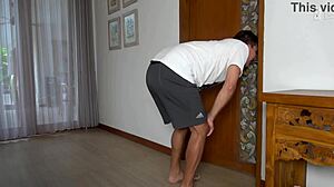 Petite Brunette Rides Monster Cock Vibrator Hits Strong Orgasm 4K