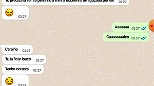 wife chats with hubby about wild fuck session with his friend