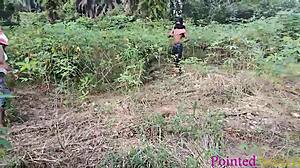 hey, remember that wild fuck with my big ass ebony girlfriend bent over in the country farm?