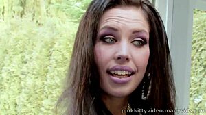 skinny angelina aces bounces on hard cocks in hardcore riding frenzy