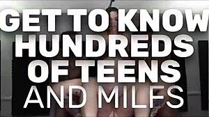 Blonde Babe's Pussy Leaks Cum After Hard Gangbang Creampie Pounding