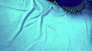 caught her squirting solo... roommate walks in on emo masturbation frenzy!