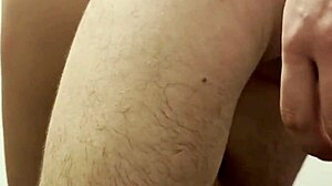 amateur shower sex her wet pussy makes his cock cum quick