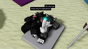 oh god having rough beach sex with scp-1471 mal0 she rides so good!!