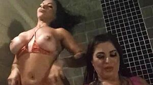 3 gostosas pamela pantera melissa pitanga belinha relaxing hot in jacuzzi 😍🛁💦