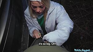 blonde waitress taco tease parody