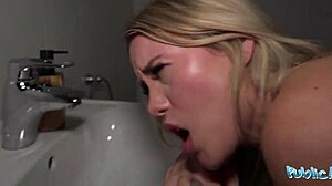 blonde waitress taco tease parody