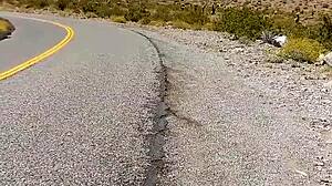 love stripping naked outdoors feels so thrilling!