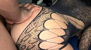 THICK CURLY LIGHTSKIN FAT ASS BACKS UP ON BIG BLACK COCK