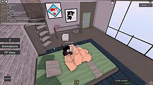 whoa blonde roblox slut deepthroats then rides thick white cock 🍆💦 damn!!