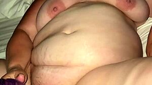 BBW with Massive Tits Shakes Fat Body to Explosive Vibrator Pussy Orgasm