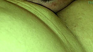 Naughty Brazilian wife trembles with pleasure from husband's intense pussy fucking