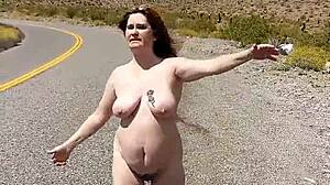 love stripping naked outdoors feels so thrilling!