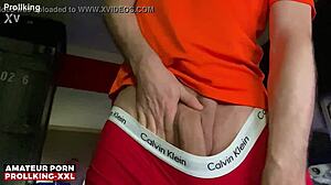 dude check my prollking xxl monster cock bulge in sneakers socks fetish