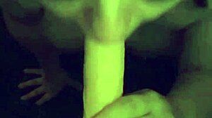 I love sucking this monster dildo pretending it's a big cock 🍆😍💦