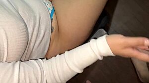 mi ahijastro's balls hurt so this big ass colombian latina milf shakes and cures him good