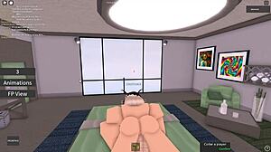 whoa blonde roblox slut deepthroats then rides thick white cock 🍆💦 damn!!