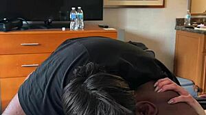 magenta lexx takes mrflourish big black cock anal with audience watching intently