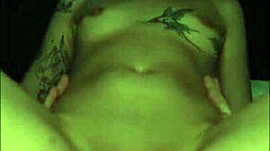 whoa her legs shake wild from that massive orgasm shes never cum harder 😱💦