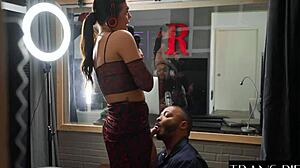 daisy taylor's pretty shemale charm has me hooked on her horny fuck fest