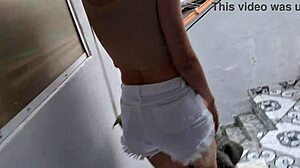 I came in my sister-in-law's panties oh god