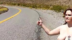 love stripping naked outdoors feels so thrilling!