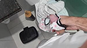 I came in my sister-in-law's panties oh god